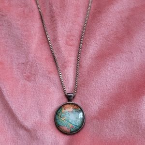 World globe necklace 🌎
